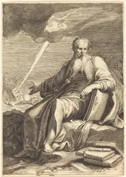 Der heilige Paulus, sitzend