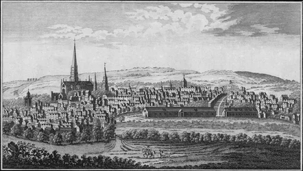 Salisbury, Wiltshire, Mitte bis Ende des 18. Jahrhunderts