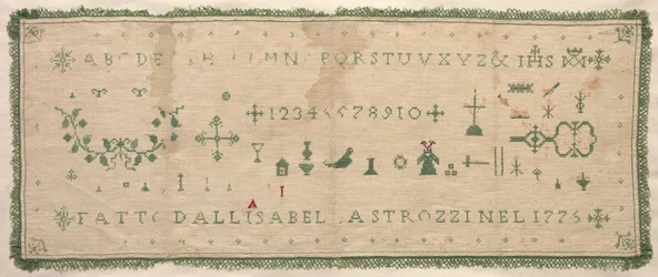 Stickerei, 1775
