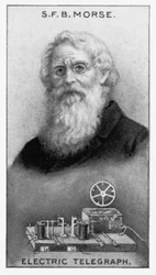 Samuel Finley Breese Morse, amerikanischer Erfinder, 1934