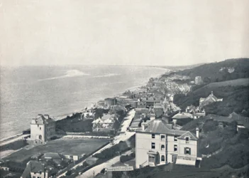 Sandgate - Blick von den Höhen, 1895