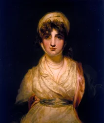 Sarah Siddons als Mrs. Haller in August von Kotzebues 