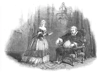 Szene aus Il Masnadieri Die Briganten, 1847