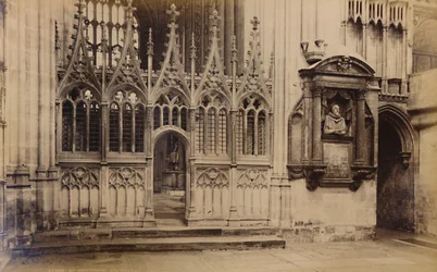 Szene des Martyriums, Kathedrale von Canterbury, 1929