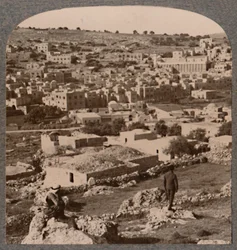 Szenen um Hebron, um 1900