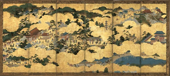 Szenen in und um Kyoto, ca. 1690