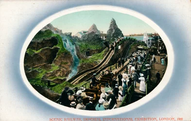 Scenic Railway, Imperial International Exhibition, London, 1909