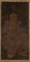 Sitzender Luohan, 1345