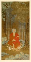 Shakyamuni unter dem Bodhi-Baum, 1600-1650