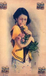 Werbeplakat aus Shanghai, c1930er Jahre