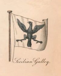 Sizilianische Galeere, 1838