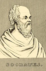 Sokrates, ca. 470-399 v. Chr., 1830