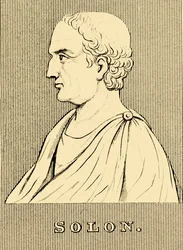Solon, um 630-560 v. Chr., 1830