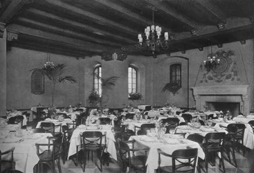 Südost-Esszimmer, Fraternity Clubs Building, New York City, 1924