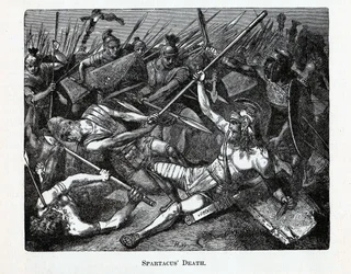 Tod des Spartacus, 1882
