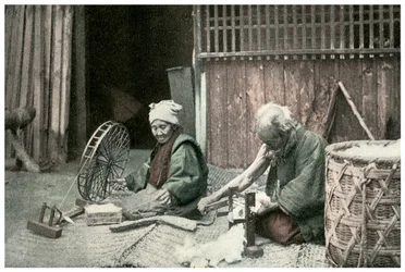 Baumwollspinnen, Japan, 1904