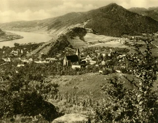 Spitz an der Donau, Wachau, Niederösterreich, ca. 1935