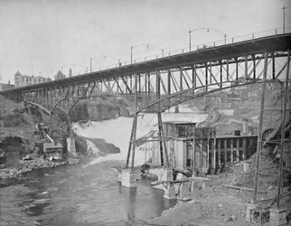 Spokane Falls, Washington, ca. 1897