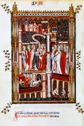 St. Denis entsendet Missionare, 1317