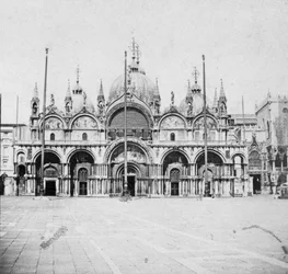 Markusdom, Venedig, Italien, späte 19. oder frühe 20. Jahrhundert