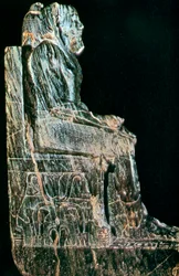 Statue des Pharaos, Ägypten, 4. Dynastie