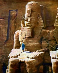Statue von Ramses II. in Abu Simbel, Ägypten, 1933-1934
