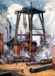 Stahlwerke, ca. 1925