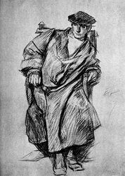 Studie für ein Kleid, Hof von Heinrich VIII., 1899