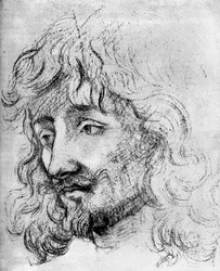 Studie eines Kopfes, 17. Jahrhundert, 1882