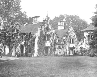 Sunnyside, Heimat von Washington Irving, in der Nähe von Tarrytown, New York State, USA, um 1900
