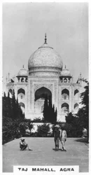 Taj Mahal, Agra, Uttar Pradesh, Indien, um 1925