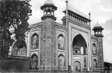 Taj Mahal Tor, Agra, 20. Jahrhundert