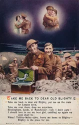 Bring mich zurück ins liebe alte Blighty 2, um 1916