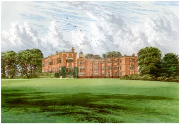 Temple Newsam, Heim der Familie Meynell-Ingram, um 1880