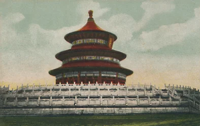 Himmelstempel, Peking, um 1910