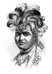 Thayendaneega, ein Mohawk-Häuptling, 1848