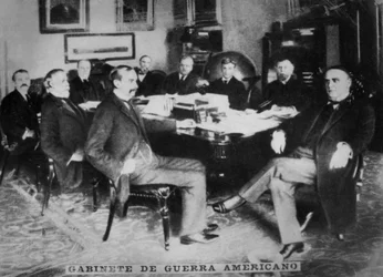 Das amerikanische Kriegskabinett, 1898
