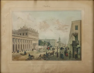 Der Anichkov-Palast in Sankt Petersburg, Ende der 1840er Jahre