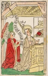 Die Verkündigung, ca. 1460-70