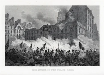 Der Angriff auf den Palast Royal, 1882
