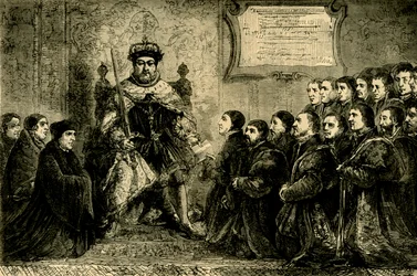 Das Bild der Barbier-Chirurgen, ca. 1872