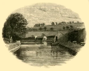 Der Badeplatz, 1898