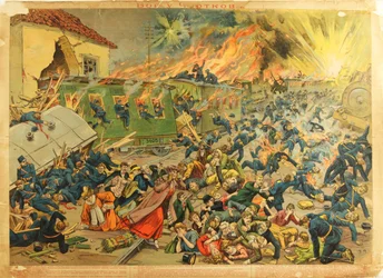 Die Schlacht bei Czortkow, 1914