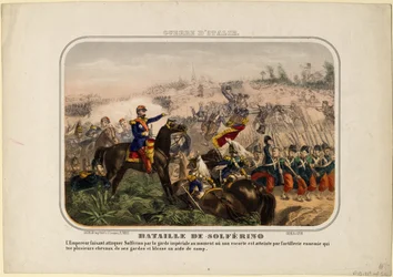 Die Schlacht von Solferino, 1859