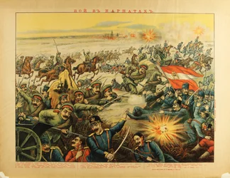 Die Schlacht am Karpatenpass, 1914