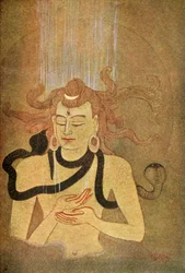 Die Geburt von Ganga, 1920