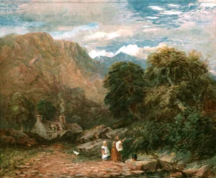 Die Brombeersammler, ca. 1850, ca. 1900