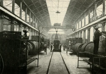 Der Kesselraum, Lokomotivwerk, Swindon, ca. 1930