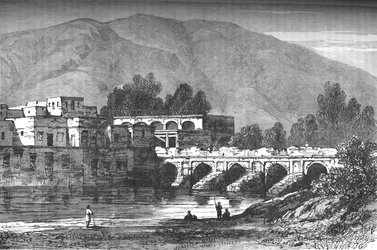 Die Brücke, Kabul, ca. 1880