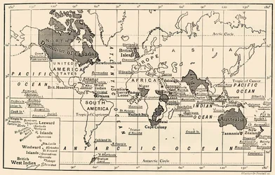 Das Britische Empire, 1897